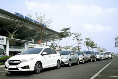 Airport pick up (From Airport to Hotels in Ho Chi Minh City) - The 4-seat AC car: comfortable enough to reset after a flight