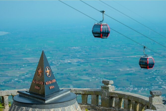 Black Virgin Mountain, The Great Divine Temple & Cu Chi Tunnels - Black Virgin Mountain (Ba Den): cable car up, big payoff at the peak
