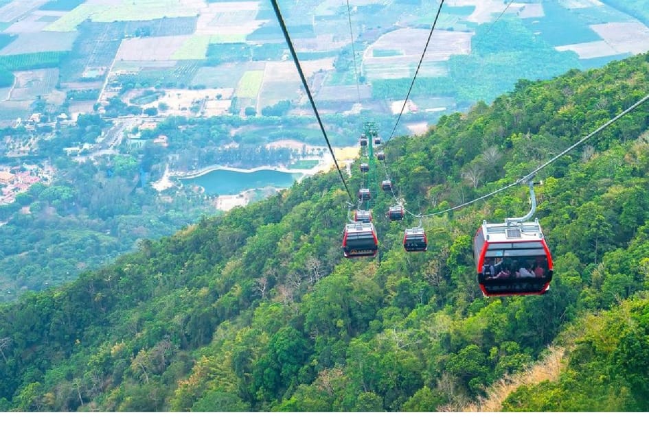Black Virgin Moutain, Cu chi tunnels & Cao dai temple 1 day - Cable Car to Bà Đen Pagoda: Views Over Mango Trees and Rice Country