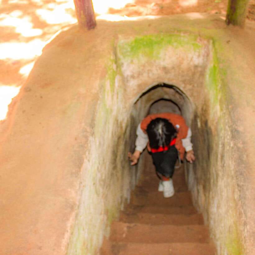 Cu Chi Tunnels Half-Day: Big Group Vietnam War Experience - First Learn, Then Go Underground: Film and Orientation