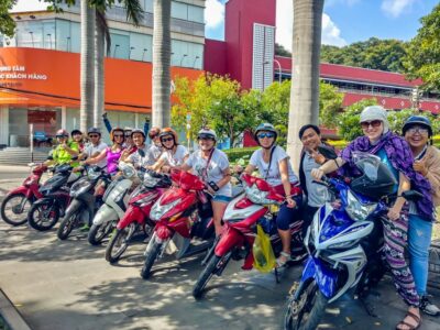 Discover Saigon's Local Sites and Culture by Motorbike - District 3 Old Apartments: Where the City Breathes