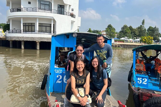 Explore Cai Rang Floating Market - 2 Days 1 Night Mekong Delta - My Tho islands by sampan: a gentle start with fruit payoff