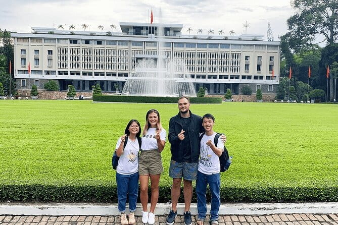Explore HCMC by US Army Jeep: History & Food - Bitexco, Ba Son Bridge, and modern Saigon from the road