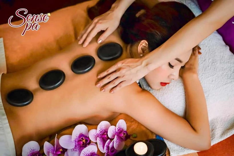 For just VND 600,000, 90 minutes of Sense Spa services. - Picking the Right Package: Shiatsu, Thai, Hot Stones, Collagen, Vitamin C