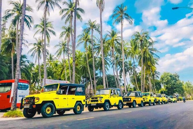 From HCM or Mui Ne: Mui Ne Jeep Sunrise/Sunset & ATV Adventure - Fairy Stream barefoot time: cool water, colorful sand