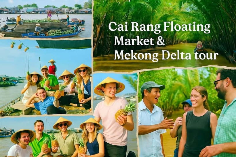 From HCMC: Cai Rang Floating Market & Mekong Delta Private - Cai Rang Floating Market at dawn: when the river becomes a market