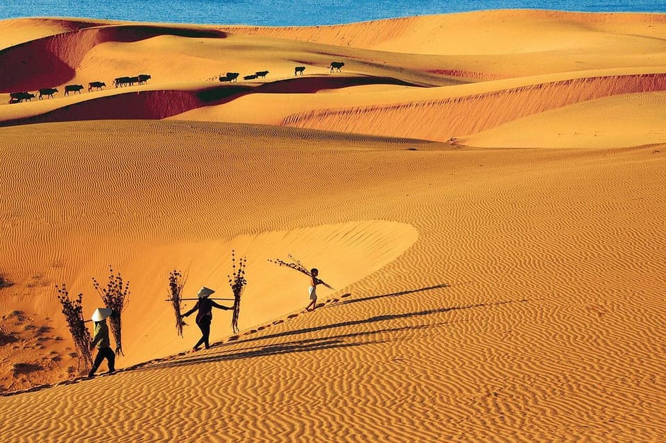 From Ho Chi Minh City: Relax In Mui Ne Beach In 1 Day - Red sand dunes: photos, gentler slopes, and optional jeep rides
