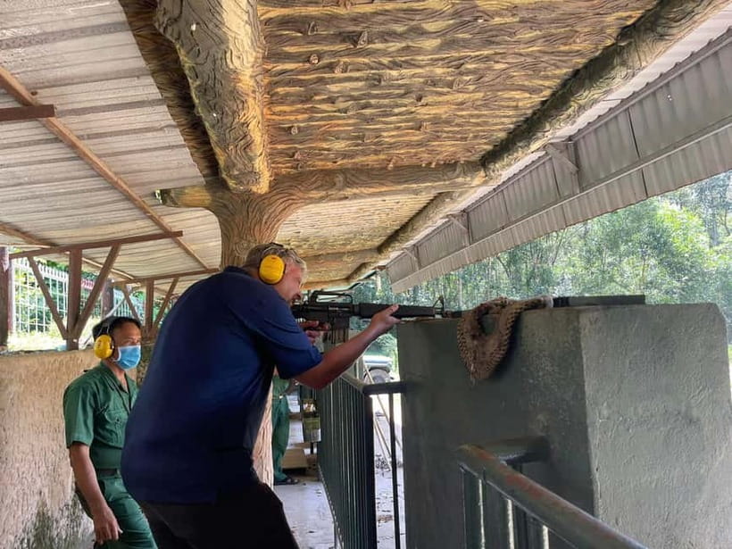 From Ho Chi Minh: Cu Chi Tunnels Small Group Maximum 12 Pax - Shooting With Real Guns: Fun Option, Extra Cost Reality