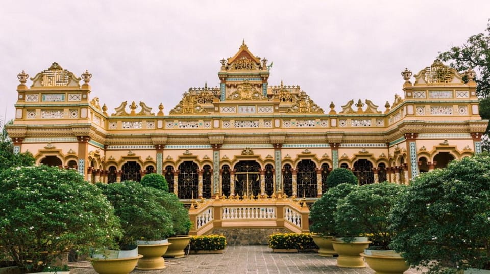 From Ho Chi Minh: Delta Full-Day Tour - My Tho Cruise Port and the Tien River: big water views