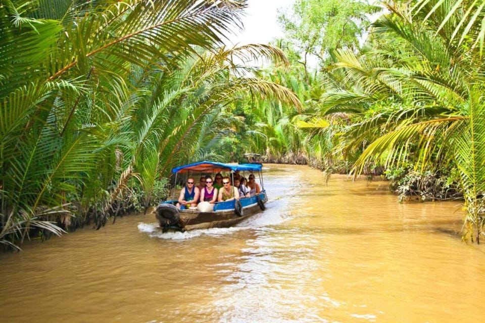 From Ho Chi Minh: Delta Full-Day Tour - Rowing into small canals and coconut-lined scenery