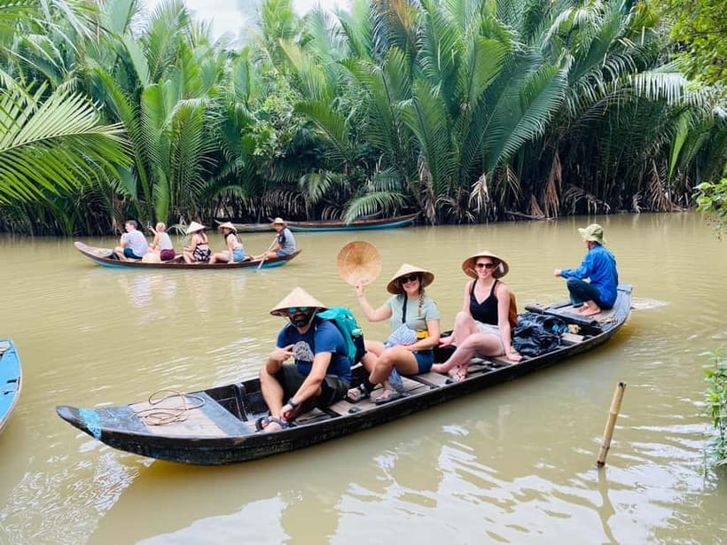From Ho Chi Minh: Mekong & Cai Rang Floating Market 2D1N - The Tien River boat ride: four islets and fish rafts