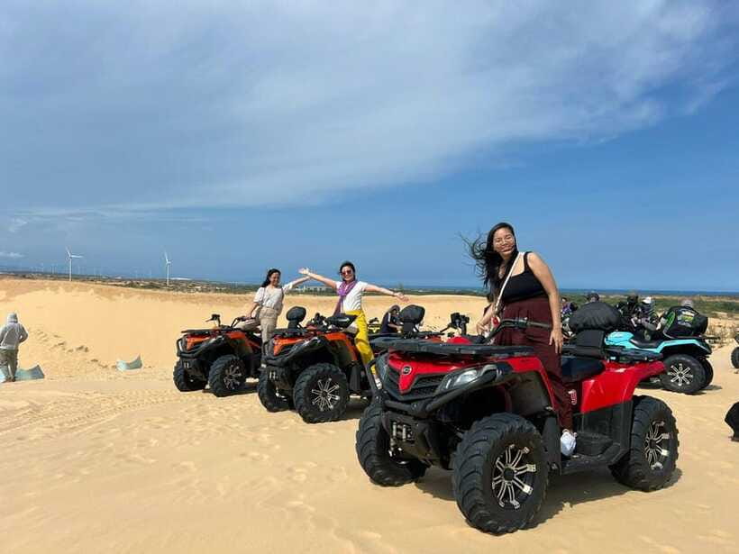 From Ho Chi Minh: Mui Ne daily tour (With Jeep Or ATV) - White Sand Dunes and ATV/jeep: decide how active you want it