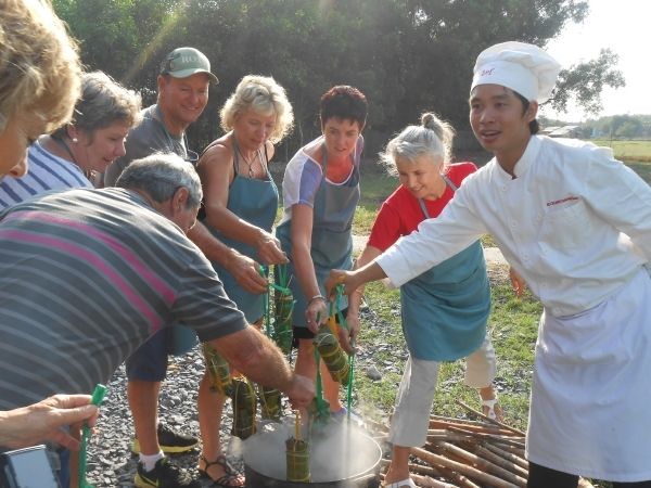 Full-Day Farming & Cooking class at Agricultural Village - From Garden Basket to Cooking Station