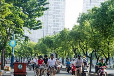 Half Day - Saigon Off-the-Beaten-Path - City Cycling Tour - District 4: street-food lanes after a rough past