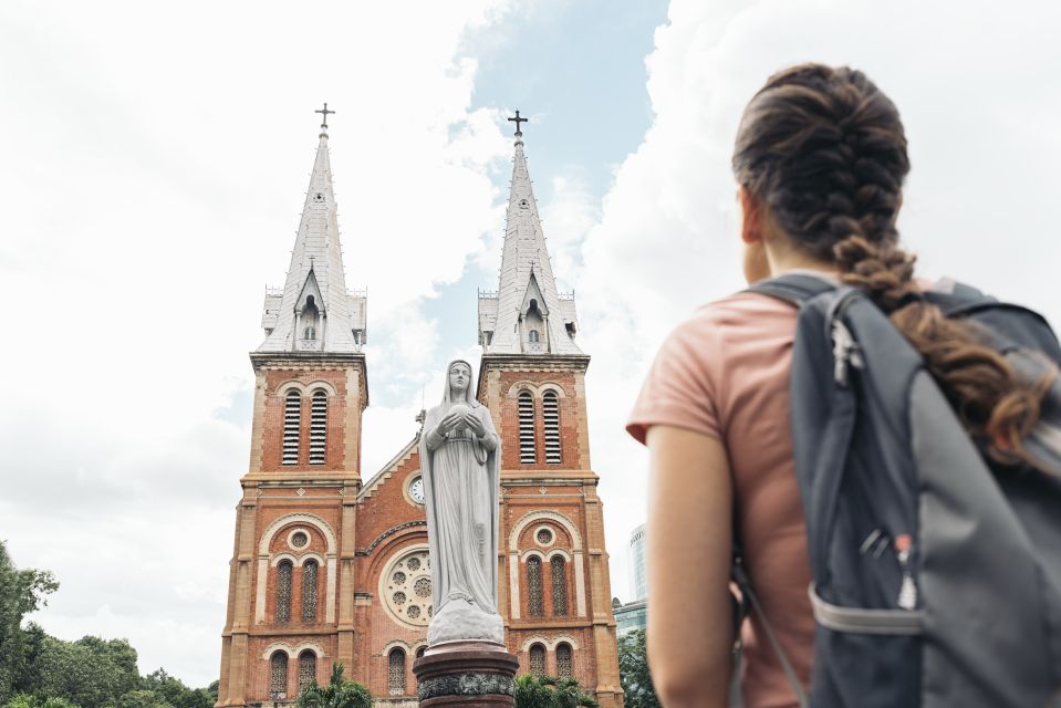 HCMC: English or German War History Tour: Tunnels & Museums - Notre-Dame Cathedral and the Central Post Office: French Colonial Echoes in District Light