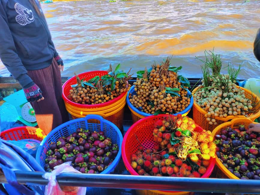 HCMC: Mekong Delta 2-Days My Tho–Ben Tre & Cai Rang Market - Tien River Boat Time and the Four Sacred Islets
