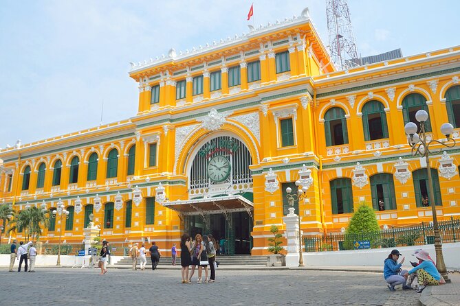 Historical Walking Tour of Saigon - The Central Post Office: French design you can spot fast