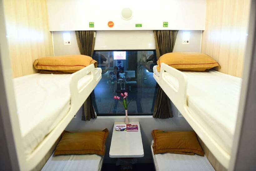 Ho Chi Minh: A comfortable safe trip to Phan Thiet by Train - Onboard comfort: A/C, water, and room to move
