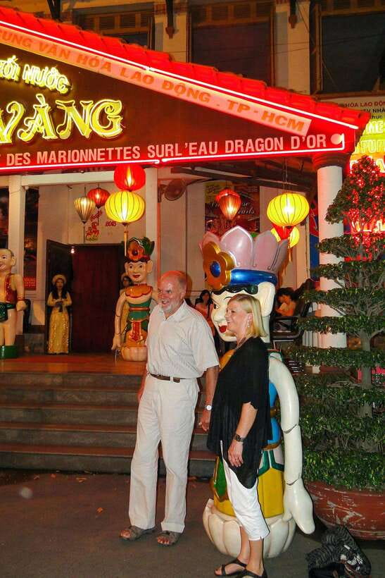 Ho Chi Minh: Authentic Vietnamese Dinner & Water Puppet Show - The live orchestra and storytelling: rural legends with jokes