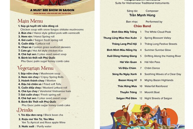 Ho Chi Minh: Chào Show with Dinner & Hotel Pickup - 3D Surround Sound: Why the Theater Setup Changes Everything