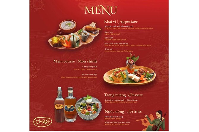 Ho Chi Minh: Chào Show with Dinner & Hotel Pickup - Guides Like Simon, Vincent, and Vi: The Human Touch