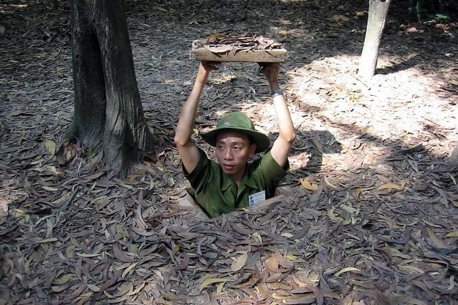 Ho Chi Minh City and Cu Chi Tunnels 1 Day | Option: Shooting Guns - Central Post Office: French Indochina-Era Architecture in the Heart of Saigon