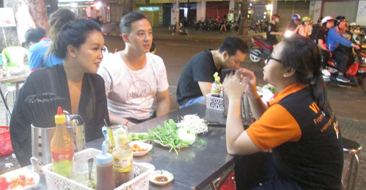 Ho Chi Minh City: Midnight Motorbike Tour - Sài Gòn River Tunnel and District 1 views: the night skyline moment