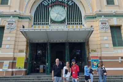 Ho Chi Minh City Tour half day by DGT - Stop 1: Saigon Central Post Office for Quick, Real French Architecture