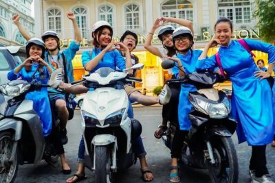 Ho Chi Minh Night Tour by Motorbikes with Female Rider | KissTour - Saigon Opera House start: an instant orientation without making it boring