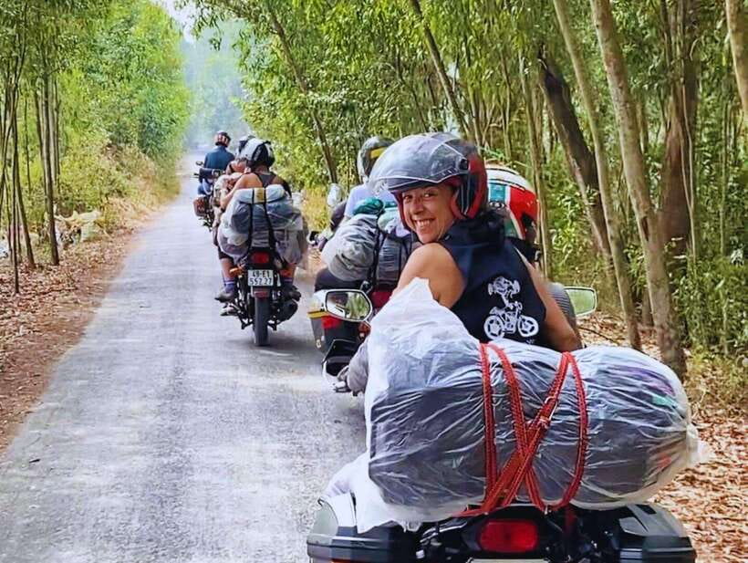 Ho Chi Minh to Cat Tien National Park – Dalat (3 days) - Day 3: Cycling out of Cat Tien, coffee farms, Pongour Waterfall, and Dalat’s Paradise Lake