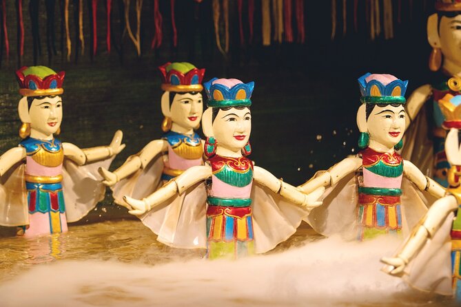 Ho Chi Minh : Water Puppet Show - What’s on stage: from festival flag to holy animals