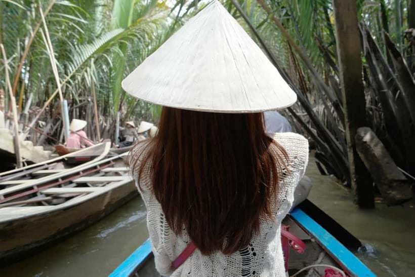 Hochiminh: Best tour Mekong Delta 1 Day - UNICORN & COCONUT ISLAND: boats, music, and a fruit moment