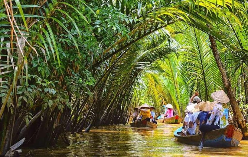 Hochiminh: Best tour Mekong Delta 1 Day - Coconut tree villages: xe lam, tuk-tuk, and bike time (plus a caution)