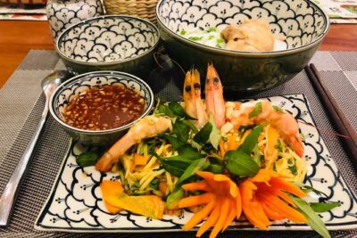 Immersive Cooking Class & Wet Market Tour by Local Chef +Cookbook - What you cook: classic Vietnamese dishes and how the class flows