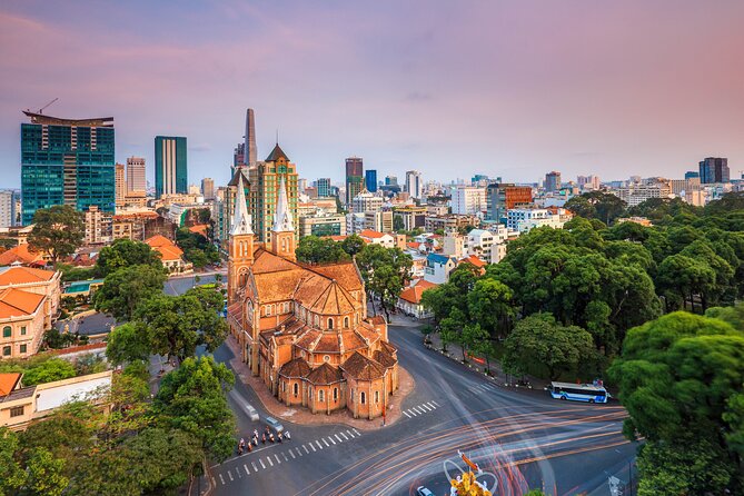 Layover Tour in Ho Chi Minh - Stop 5: Notre Dame Cathedral area, Central Post Office, and iconic nearby landmarks