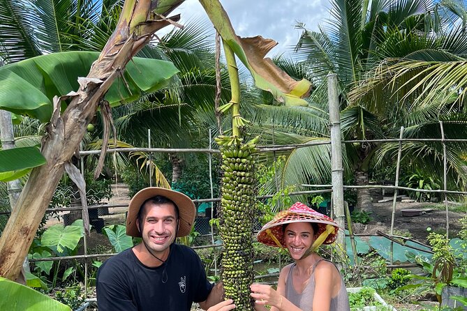 LUXURY Mekong 2 Days 1 Night SMALL GROUP Stay at Tiny Homestay with BBQ Dinner - Day Two in Ben Tre: biking through fruit orchards and choosing your pace