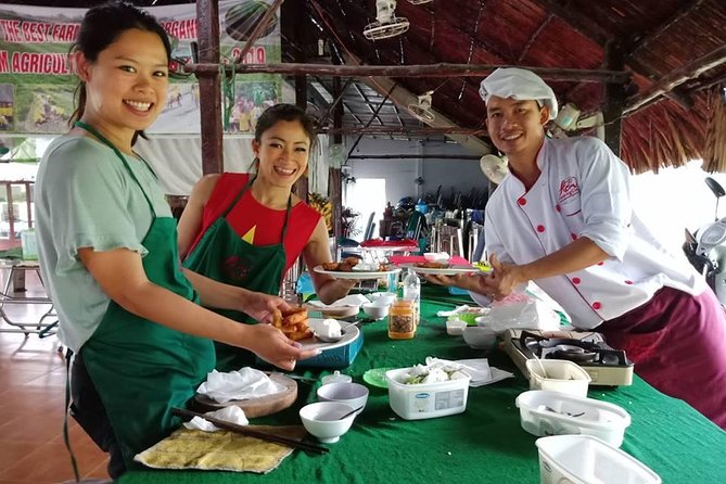 Market to Farm to Table Cooking Class in saigon - The 4-Course Lunch: Coffee, Tea, and Eating What You Made
