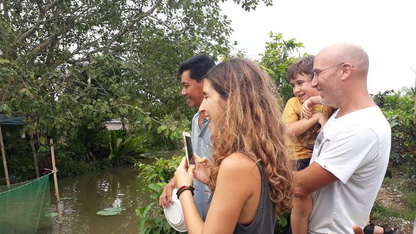 Mekong Day Tour by Car:Cai Be market, Local Island & Cycling - Sampan Ride Through Small Canals: The Day’s Most Relaxing Move