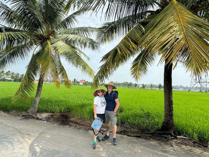 Mekong Delta Nature Private Day Trip: Bicycle-Kayak-Cano... - Bicycle time: rice fields you can actually ride through