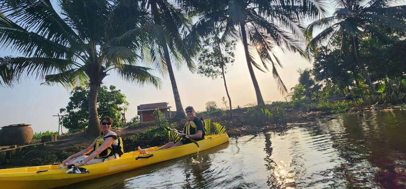 Mekong Delta Nature Private Day Trip: Bicycle-Kayak-Cano... - Cooking class: spring rolls, banh xeo, and a full lunch