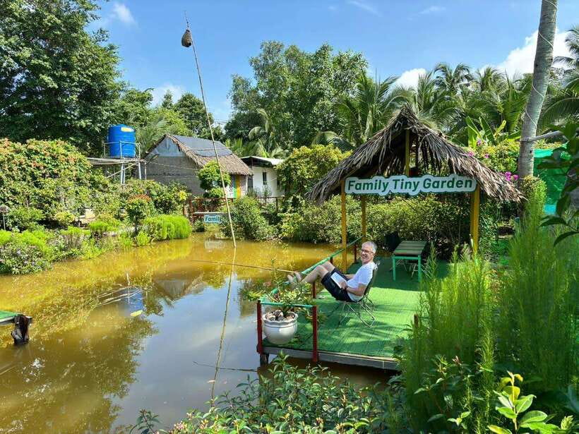 Mekong Delta Nature Private Day Trip: Bicycle-Kayak-Cano... - Canoe boat Charm Adventure and the fruit orchard