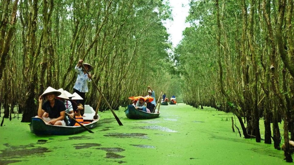 MeKong Delta Tour 1 Day - From My Tho Cruise Port to the Tien River: Islets and fish rafts