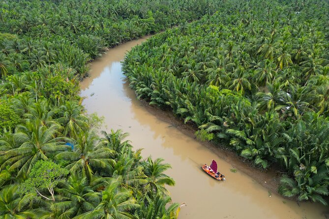 Mekong River Relaxing Sail boat cruise to Coconut Canals (1.5HRS) - Stop 3: Back to Bến Tre and Done (In a Good Way)