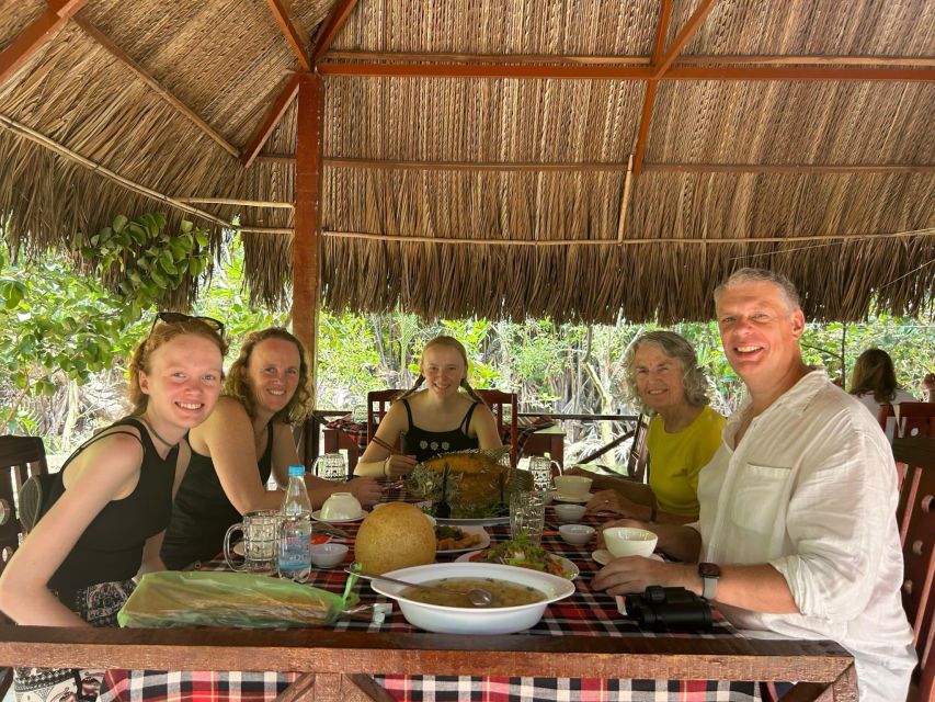 Private Cai Rang Floating Market & My Tho Boat tour 1 Day - Lunch in the orchard garden: where food meets scenery
