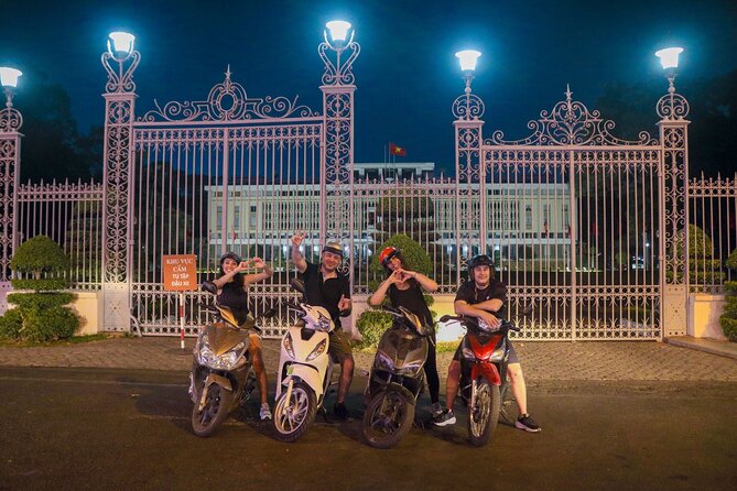 Private Discover Saigon Hidden Spots on Night Motorbike Adventure - The Final Neon Strip: Music, Lights, and a Fast Finish Back to the River