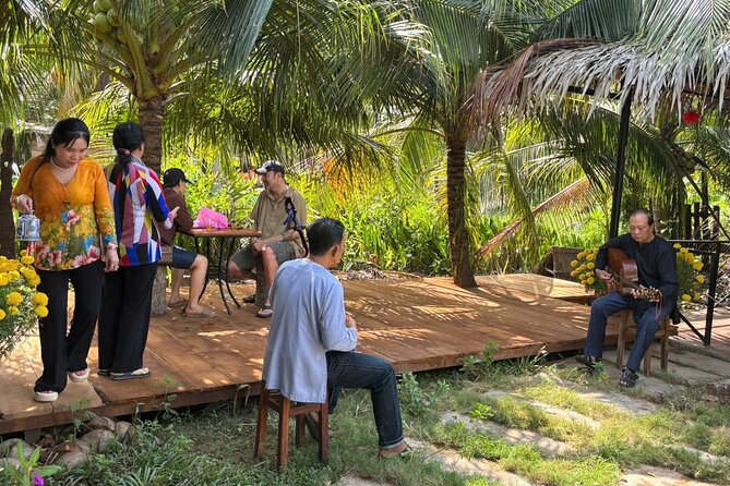 Private tour: Explore the authentic rural life in Ben Tre - The Small-River Boat + Rowing Through Palm Canals