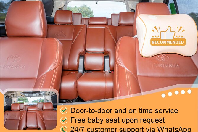 Private Transfer: Ho Chi Minh Airport(SGN) / Ho Chi Minh To MuiNe - Car comfort that actually helps on a 2.5-hour road ride