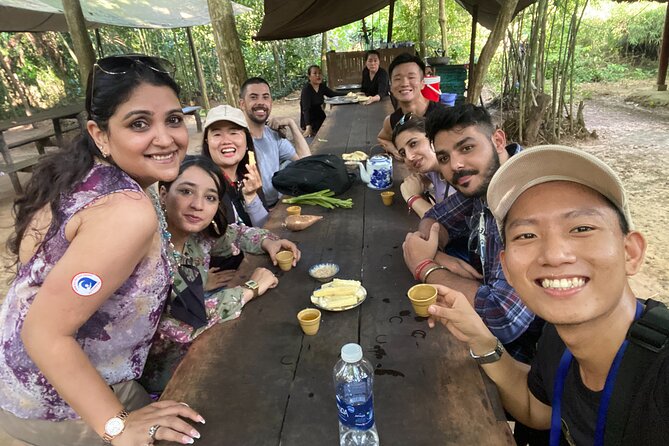 Private VIP Cu Chi Tunnels Tour by Car, No Crowds - Tapioca and hot tea: the wartime snack moment that lands