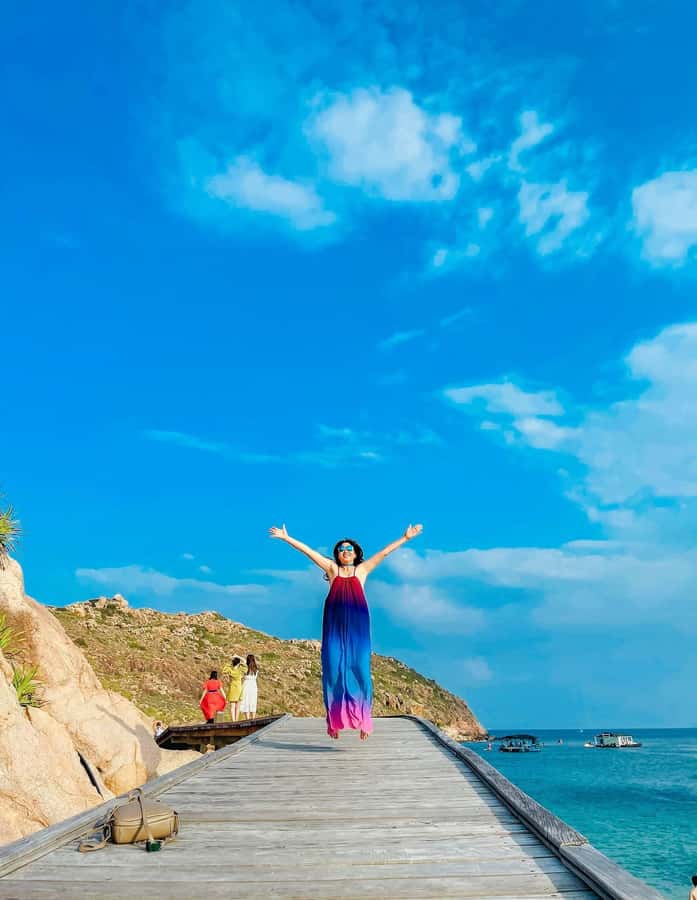 Quy Nhon Island Day Tour: Ky Co Beach, Eo Gio - Ky Co Island beach time: turquoise water plus your own pace