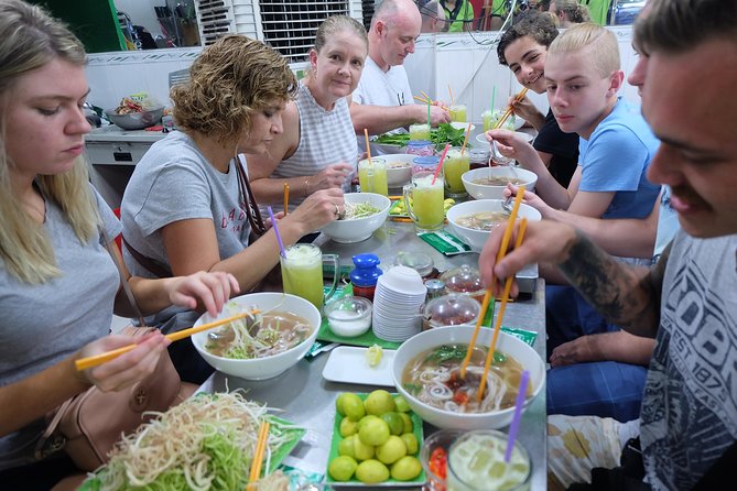 Saigon After Dark and Street Food by Motorbike and Scooter - Why This Scooter + Food Combo Works